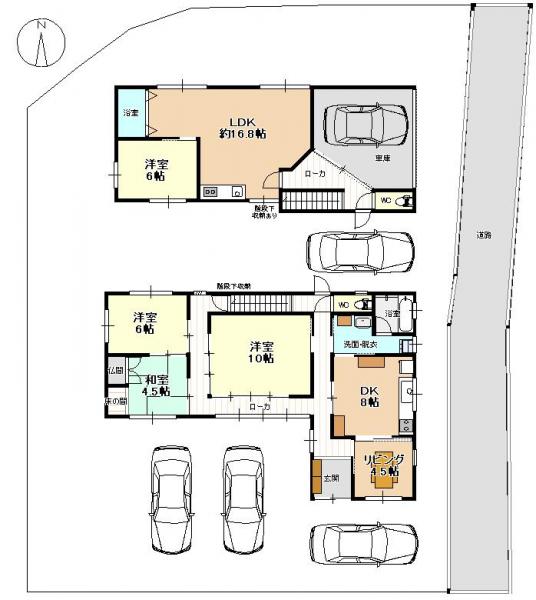 中古戸建 燕市牧ケ花 JR越後線粟生津駅 1,300万円