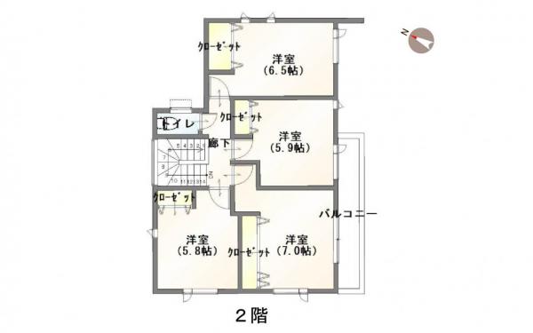 中古戸建 新潟市西区五十嵐2の町 JR越後線内野駅 2,280万円
