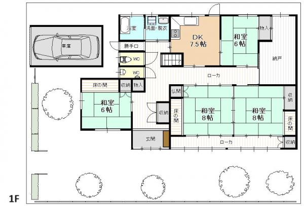 中古戸建 加茂市栄町 JR信越本線加茂駅 600万円