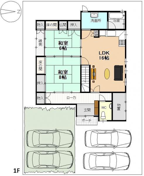 中古戸建 燕市吉田東町 JR越後線北吉田駅 1,300万円
