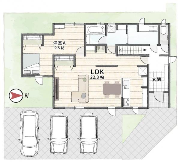 中古戸建 見附市今町5丁目 JR信越本線見附駅 2,398万円