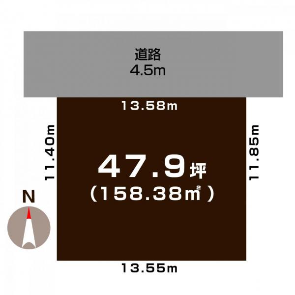 土地 長野市大字稲葉日詰 長野電鉄長野線長野駅 1,200万円
