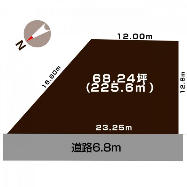 土地 新潟市秋葉区美幸町３丁目 JR信越本線新津駅 1,580万円