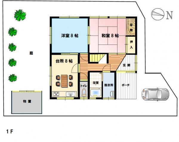 中古戸建 加茂市陣ケ峰 JR信越本線加茂駅 350万円