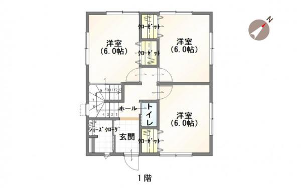 中古戸建 新潟市東区中野山７丁目 JR信越本線越後石山駅 2,598万円