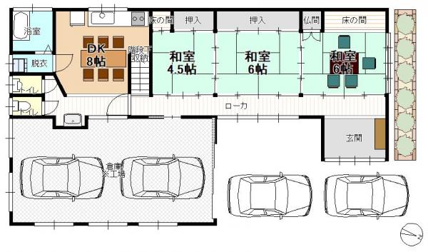 中古戸建 三条市猪子場新田 JR信越本線東光寺駅 300万円