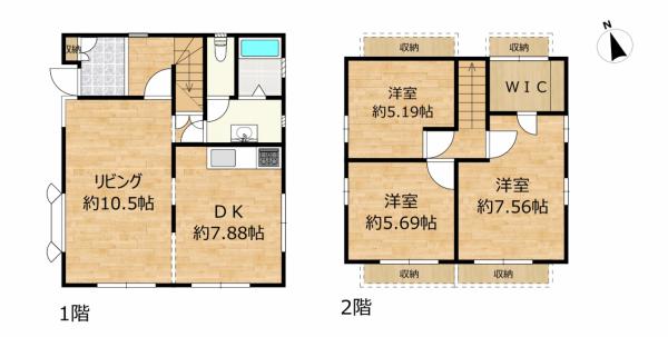 中古戸建 長岡市高町３丁目 JR信越本線宮内駅 1,099万円