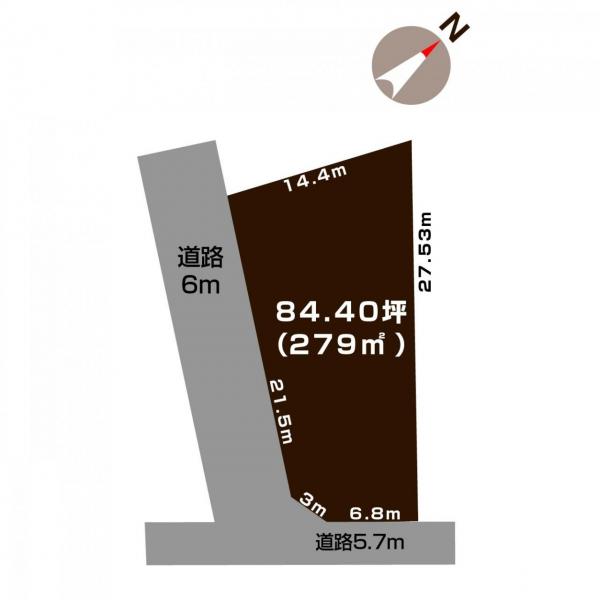 土地 新潟市南区西萱場 駅 525万円