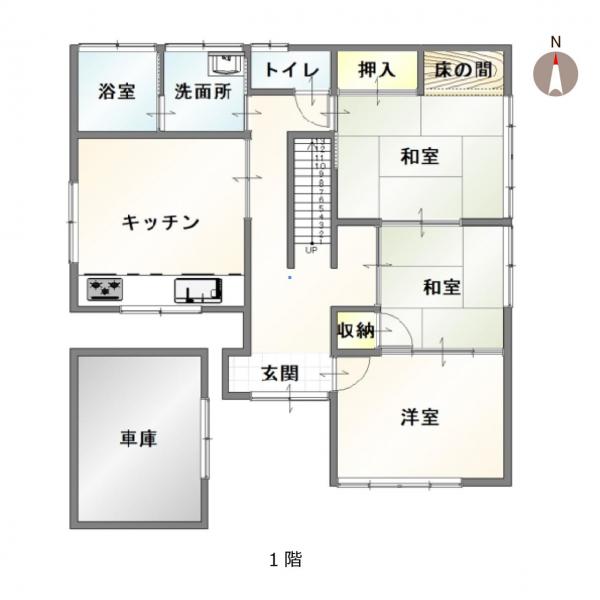 中古戸建 村上市緑町１丁目 JR羽越本線村上駅 930万円