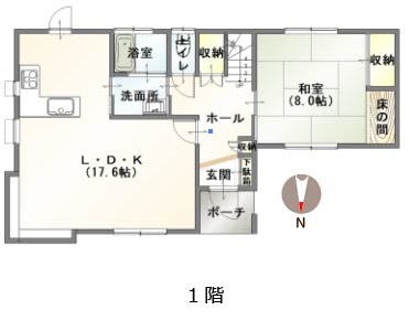 中古戸建 新潟市東区上木戸2丁目 JR白新線大形駅 1,580万円