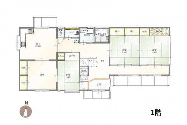 中古戸建 五泉市石曽根 JR磐越西線五泉駅 1,598万円