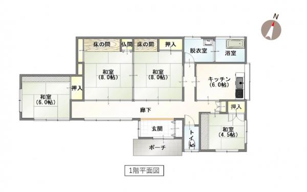 中古戸建 新潟市北区松浜8丁目 JR白新線新崎駅 180万円