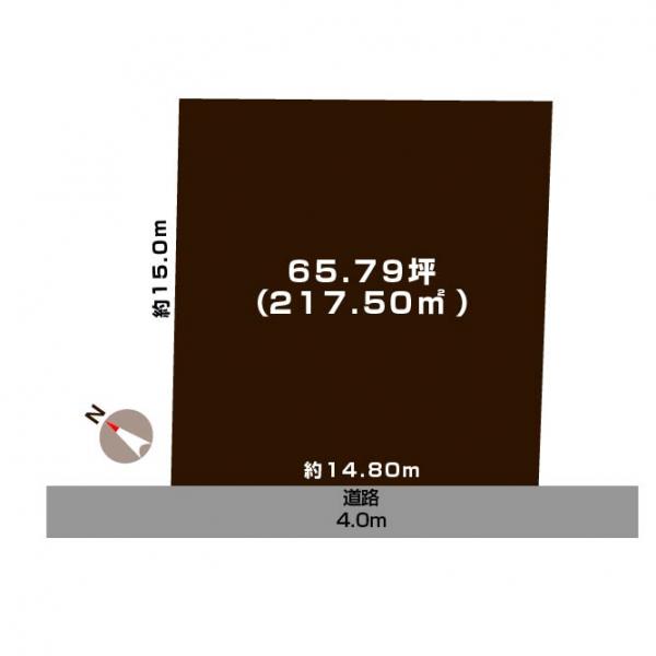 土地 新潟市秋葉区新金沢町 JR磐越西線東新津駅 480万円