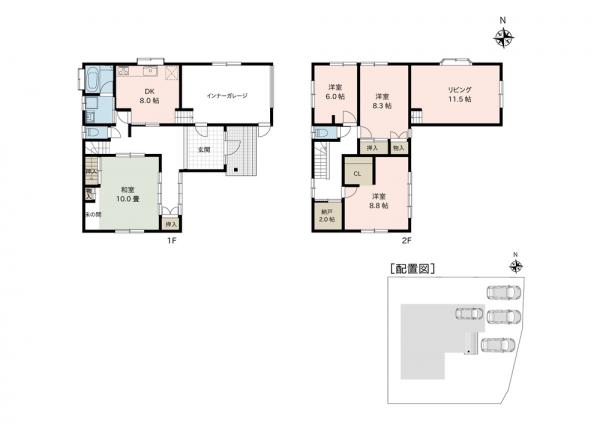 中古戸建 長岡市福井町 JR信越本線押切駅 1,498万円