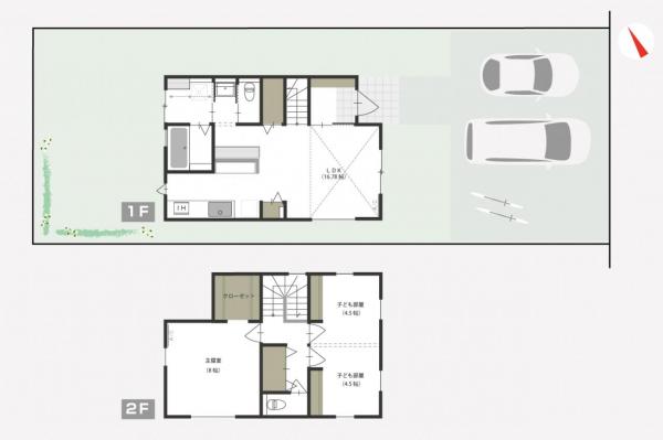 新築戸建 長岡市錦1丁目 JR信越本線宮内駅 3,300万円