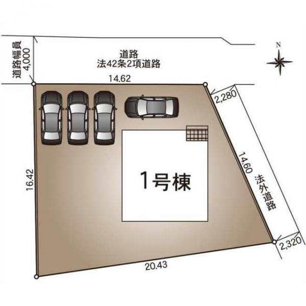 新築戸建 長岡市曲新町2丁目 JR信越本線宮内駅 2,680万円