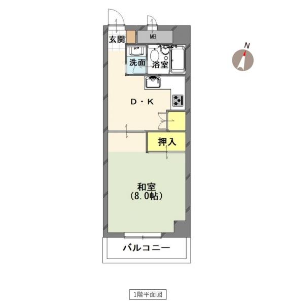 中古マンション 新潟市中央区南笹口１丁目 JR上越新幹線新潟駅 598万円