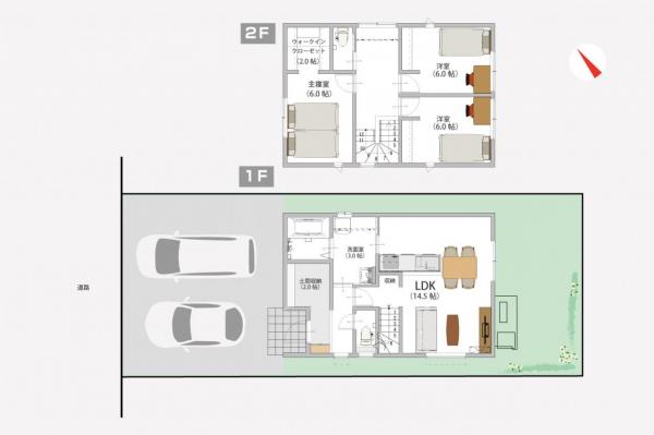 新築戸建 長岡市北山４丁目 JR信越本線長岡駅 2,450万円