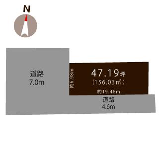 土地 三条市南新保 JR信越本線三条駅 400万円