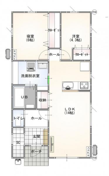 新築戸建 長岡市摂田屋１丁目 JR信越本線宮内駅 2,780万円