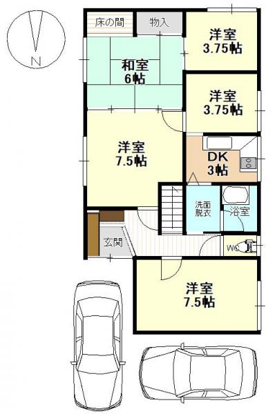 中古戸建 三条市桜木町 JR信越本線三条駅 130万円