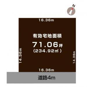 土地 新潟市東区竹尾３丁目14-1 JR白新線東新潟駅 19000000