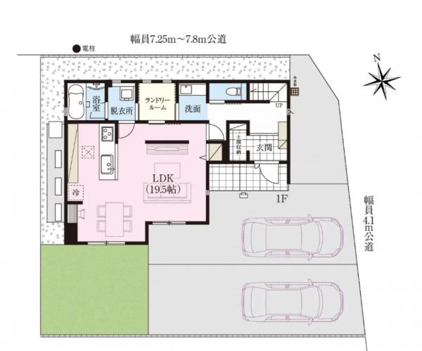 新築戸建 長岡市宮内６丁目 JR信越本線宮内駅 3,980万円
