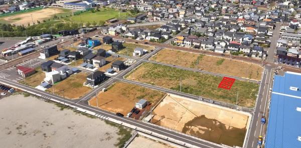 土地 燕市吉田下中野 JR越後線南吉田駅 817万円