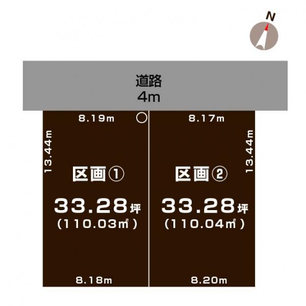 土地 新潟市中央区東出来島 JR越後線上所駅 1,298万円