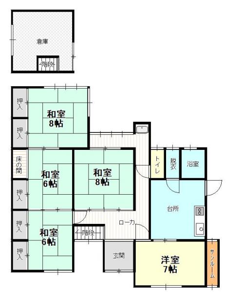 中古戸建 燕市熊森 JR越後線分水駅 480万円