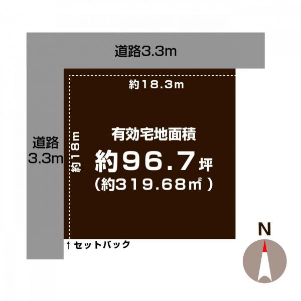 土地 五泉市村松乙 JR磐越西線五泉駅 500万円