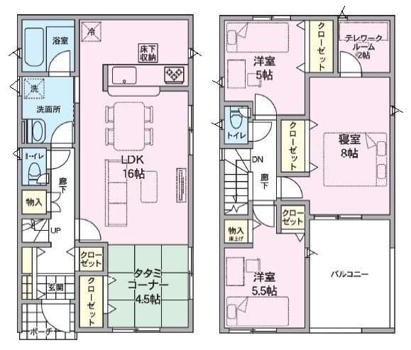 新築建売住宅 長岡市北園町 JR信越本線北長岡駅 2,580万円
