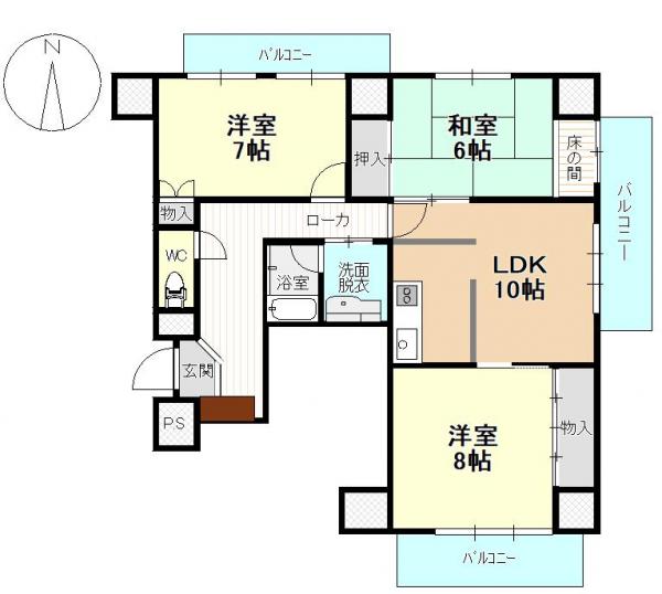 中古マンション 三条市神明町 JR弥彦線北三条駅 1,100万円