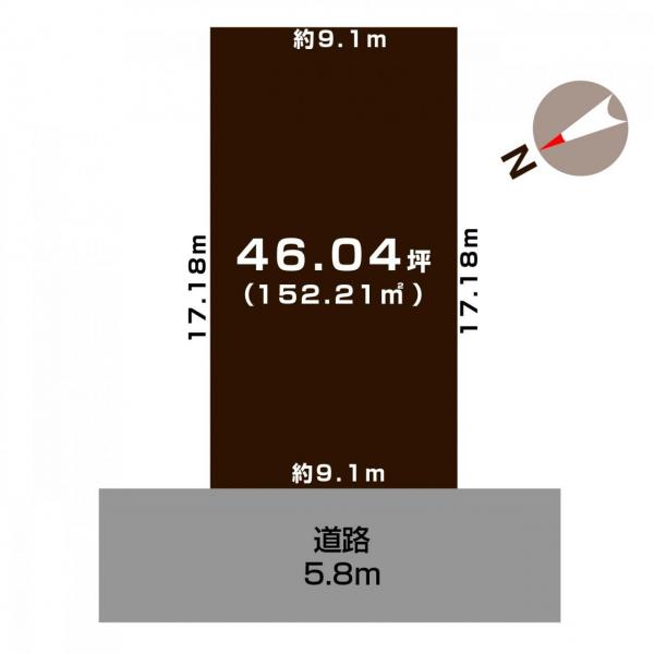 土地 新潟市西区小針８丁目 JR越後線小針駅 1,180万円