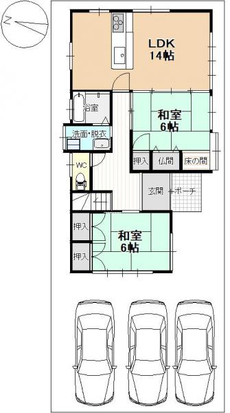中古戸建 燕市富永 JR越後線吉田駅 998万円