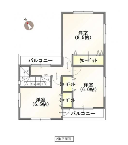 中古戸建 新潟市江南区横越東町1丁目 JR信越本線亀田駅 1,380万円