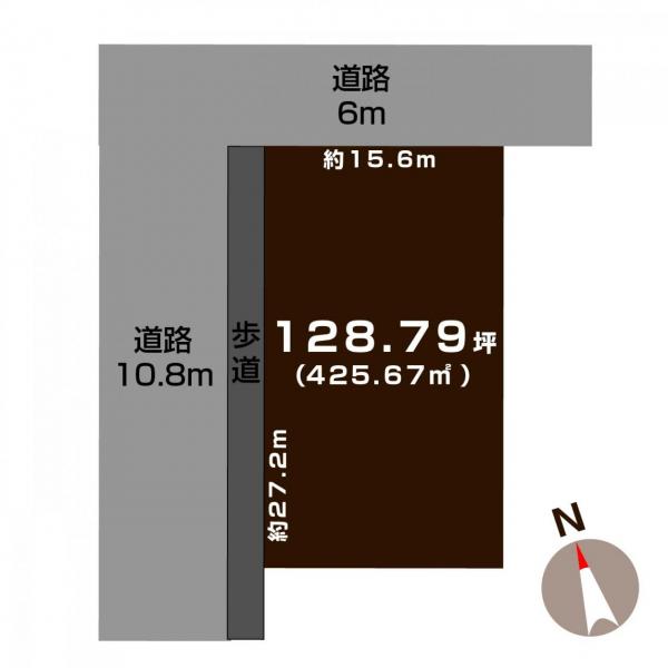 土地 新潟市南区月潟 駅 480万円