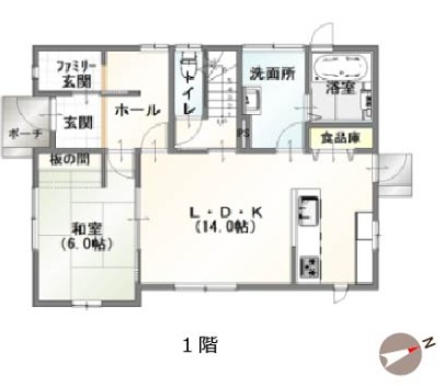 中古戸建 新潟市西区内野西が丘２丁目 JR越後線内野西が丘駅 2,280万円