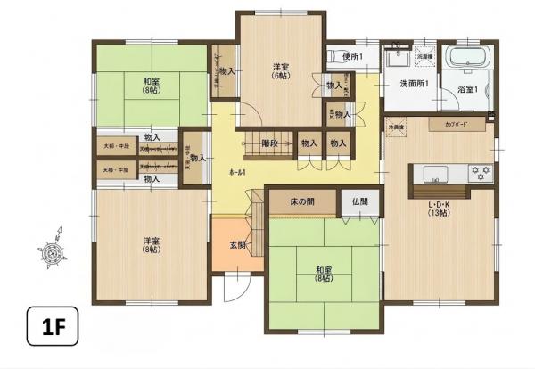 中古戸建 長岡市悠久町４丁目 JR信越本線長岡駅 3,780万円