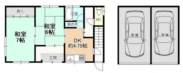 アパート 燕市吉田法花堂 JR越後線吉田駅 350万円