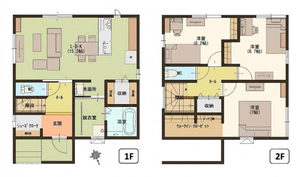 新築建売住宅 見附市本所1丁目 JR信越本線見附駅 2,580万円