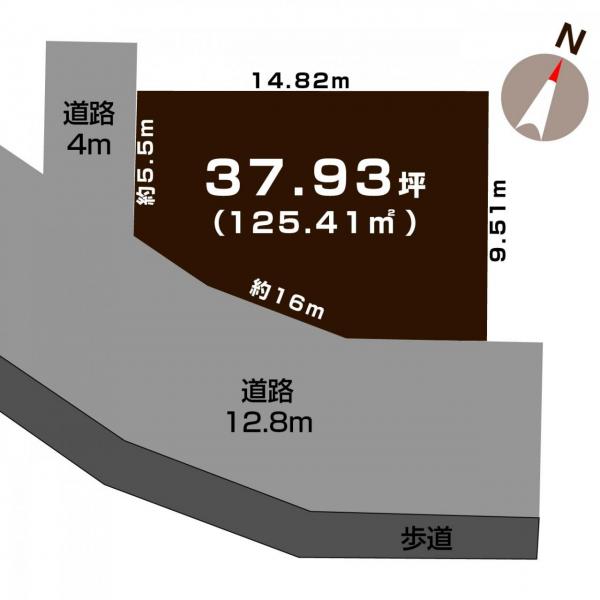 土地 新潟市中央区姥ケ山４丁目 JR信越本線越後石山駅 1,200万円
