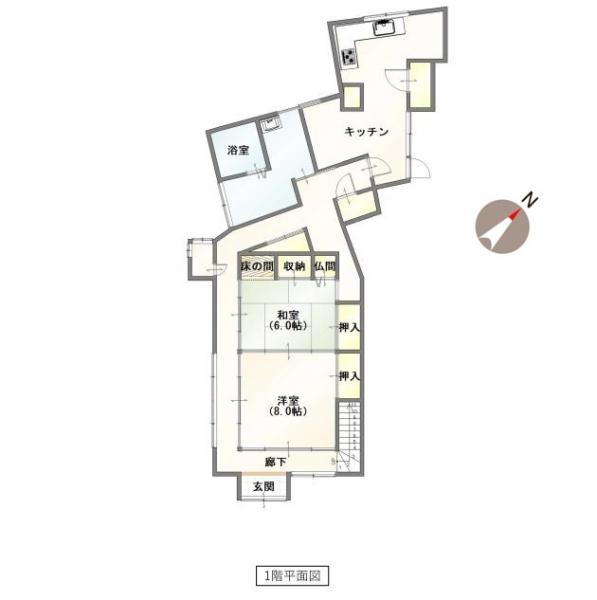 中古戸建 新潟市秋葉区秋葉２丁目 JR磐越西線東新津駅 1,130万円