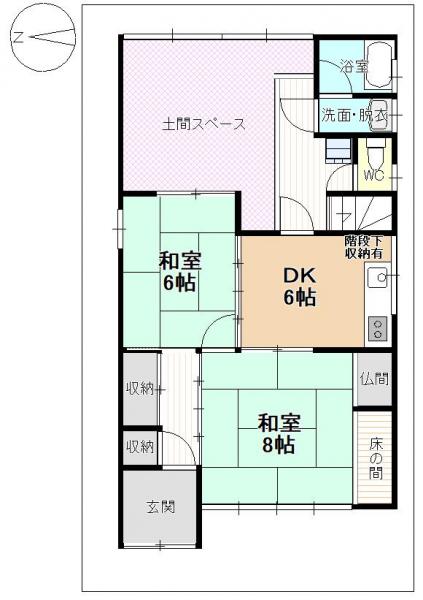 中古戸建 三条市旭町1丁目 JR弥彦線北三条駅 100万円