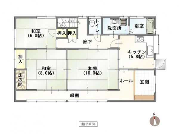 中古戸建 新潟市西区五十嵐２の町 JR越後線内野駅 780万円