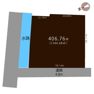 土地 新潟市西蒲区五之上 JR越後線越後曽根駅 935.5万円