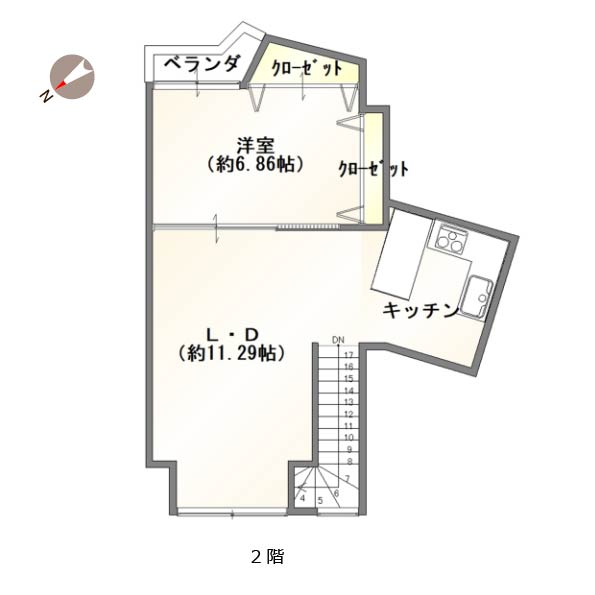 中古マンション 新潟市西区有明町 JR越後線小針駅 950万円