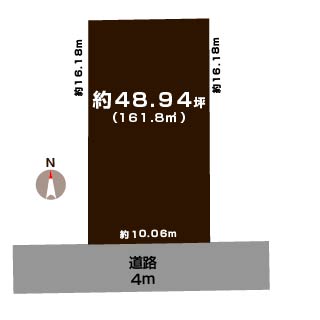 土地 新潟市江南区祖父興野 JR越後線青山駅 825万円