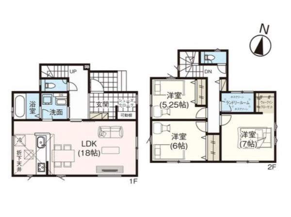 新築建売住宅 新潟市東区中木戸 JR白新線東新潟駅 2,680万円