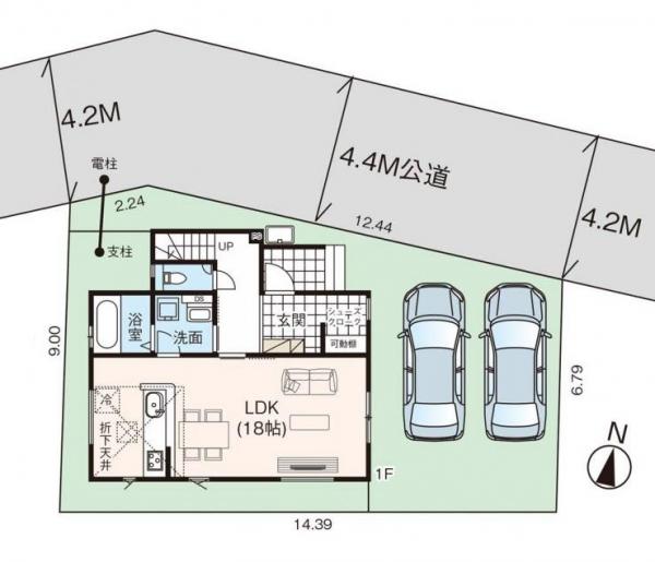 新築建売住宅 新潟市東区中木戸 JR白新線東新潟駅 2,680万円